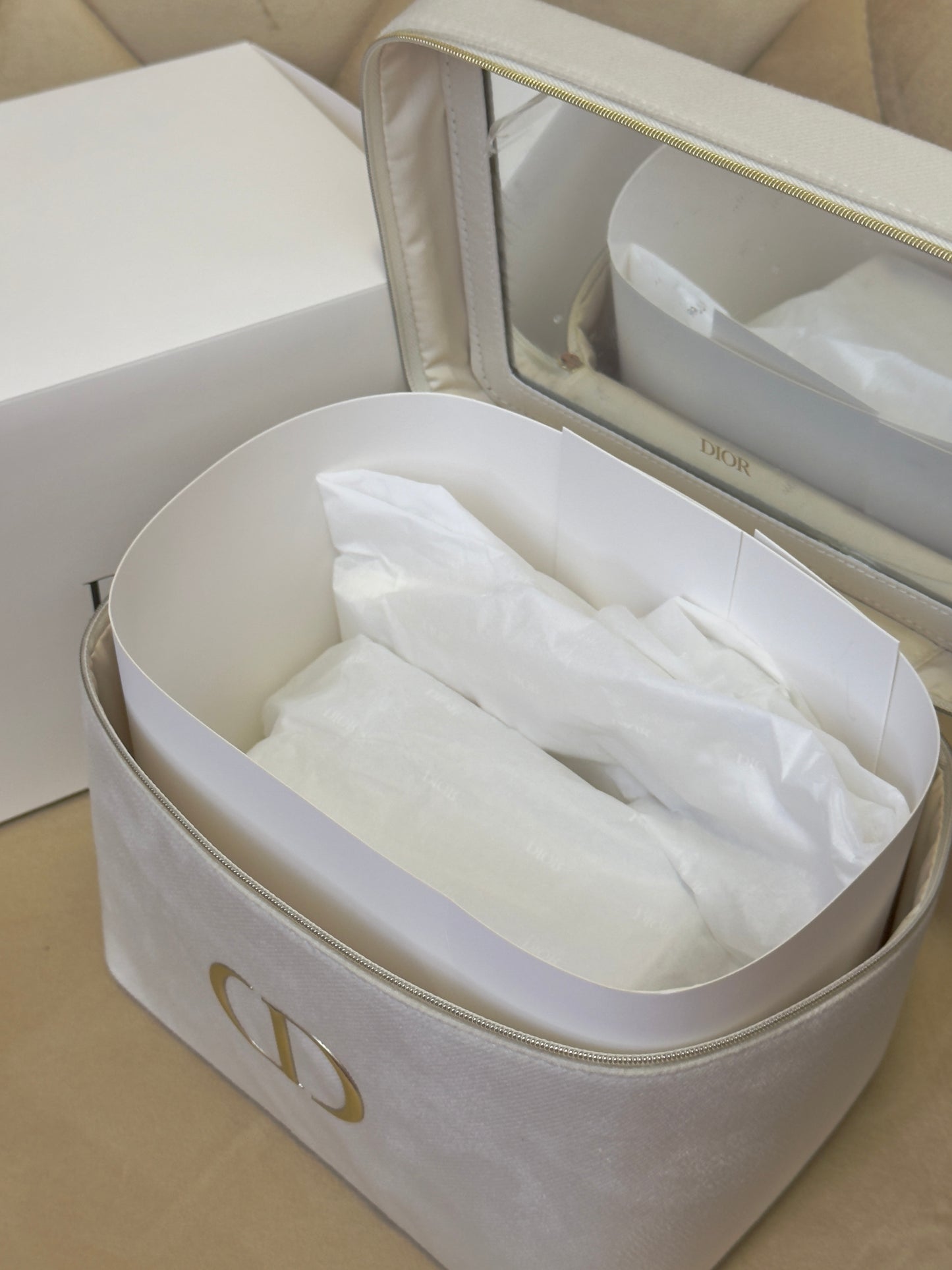 Dior Vanity Case Set - 4 Items