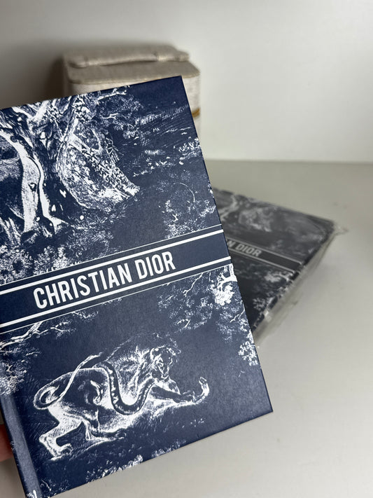 Navy 2023 Toile de Jouy Novelty Notebook