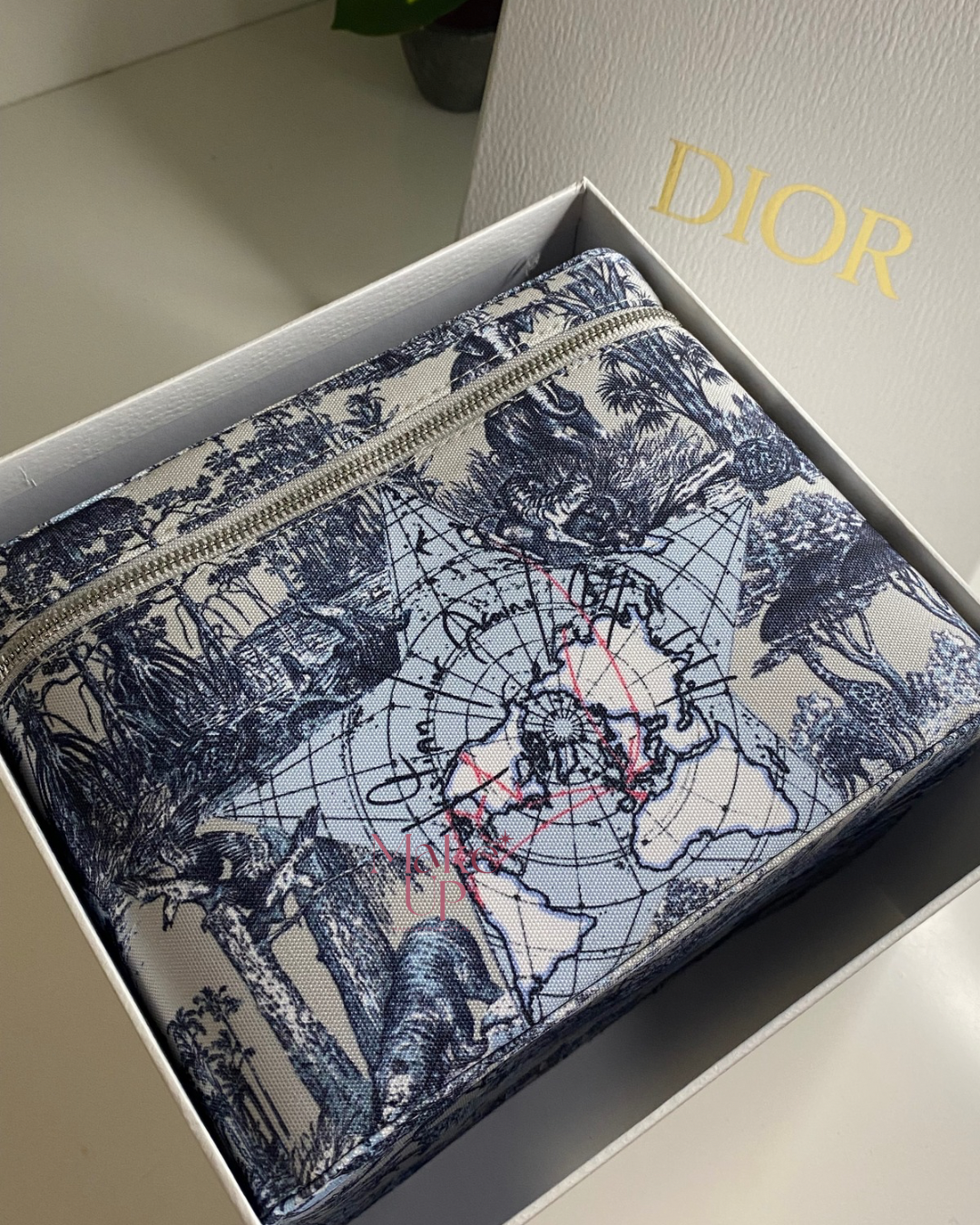 Dior Vanity Bag With Mirror - Platinum Gift