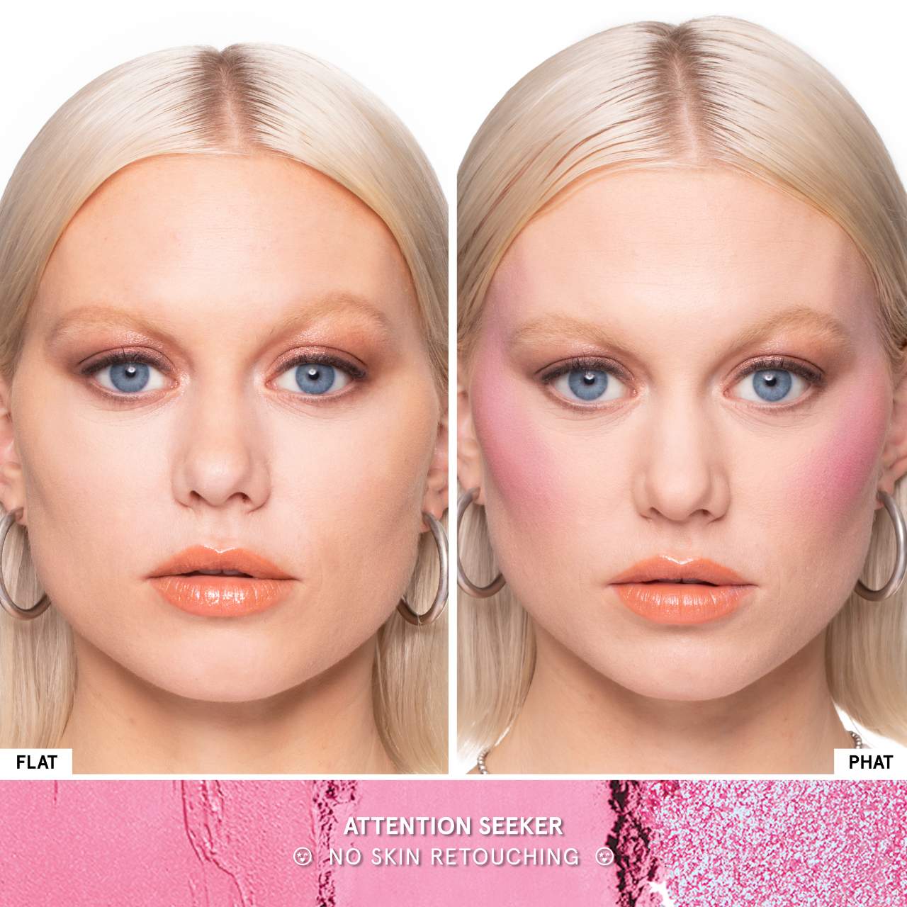 Cheek Clapper 3D Blush Trio Palette - Attention Seeker