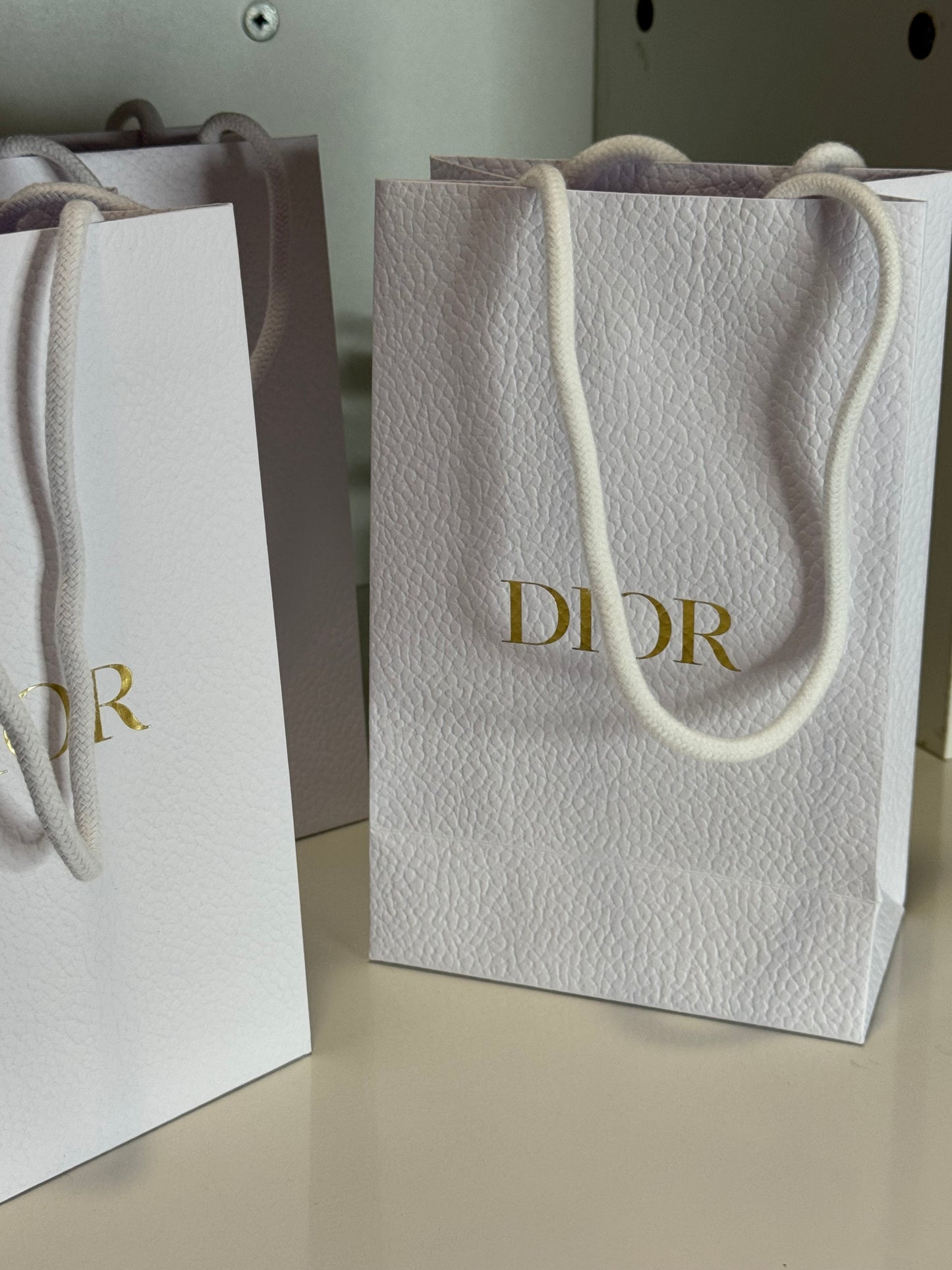 Dior Paper White Bag - M Size