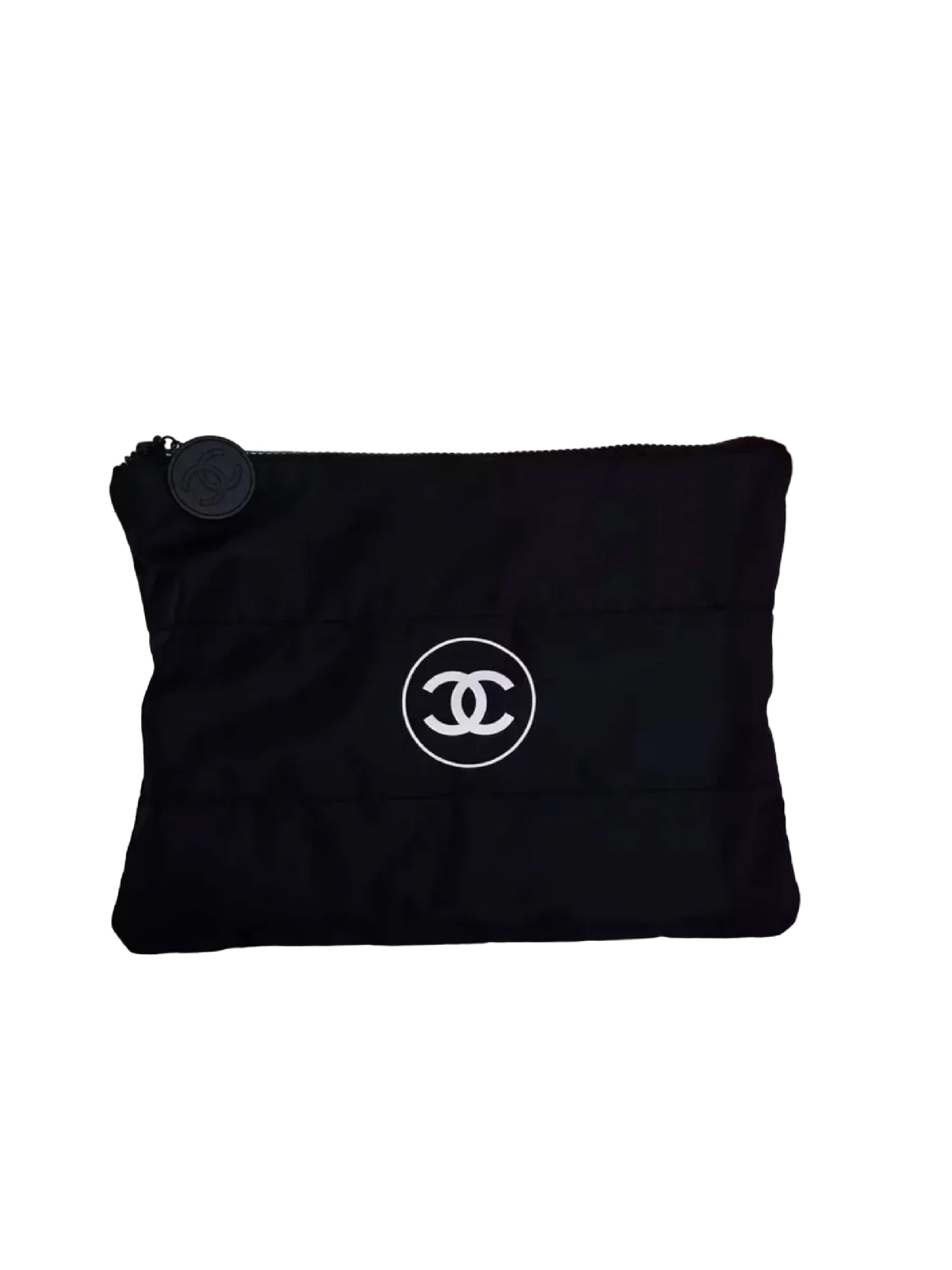 Chanel Les Beiges Puffy Pouch (Bag) - Black