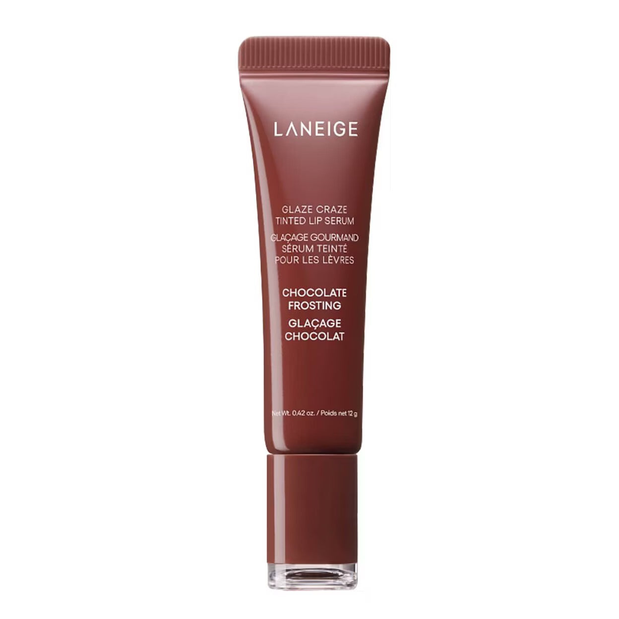 Glaze Craze Tinted Lip Serum - Chocolate Frosting
