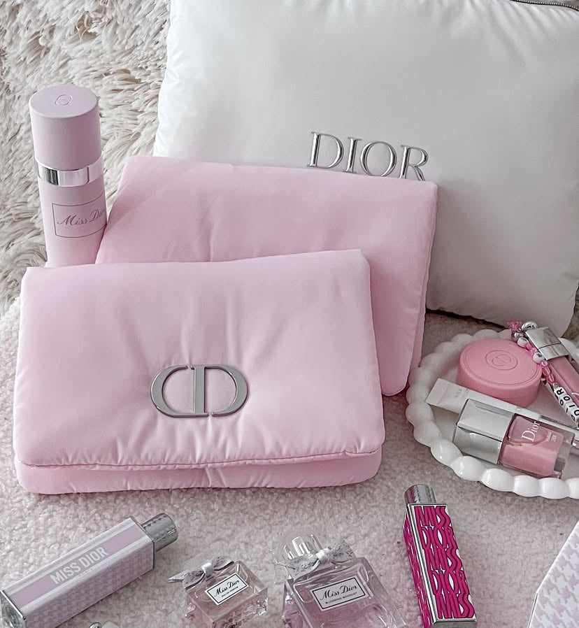 Dior Puffy Pink Pouch