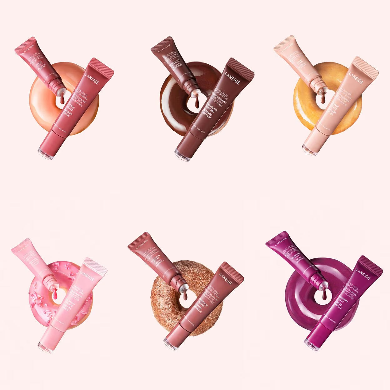 Glaze Craze Tinted Lip Serum - Peach Glaze