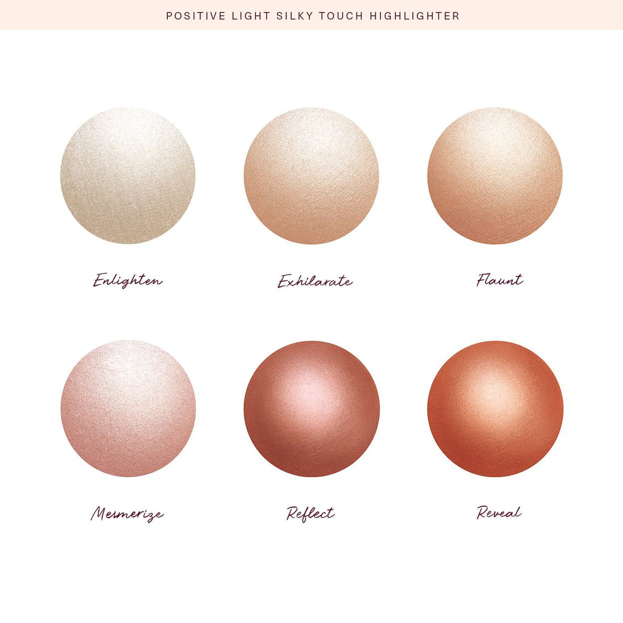 Positive Light Silky Touch Highlighter - Enlighten - Cool Champagne