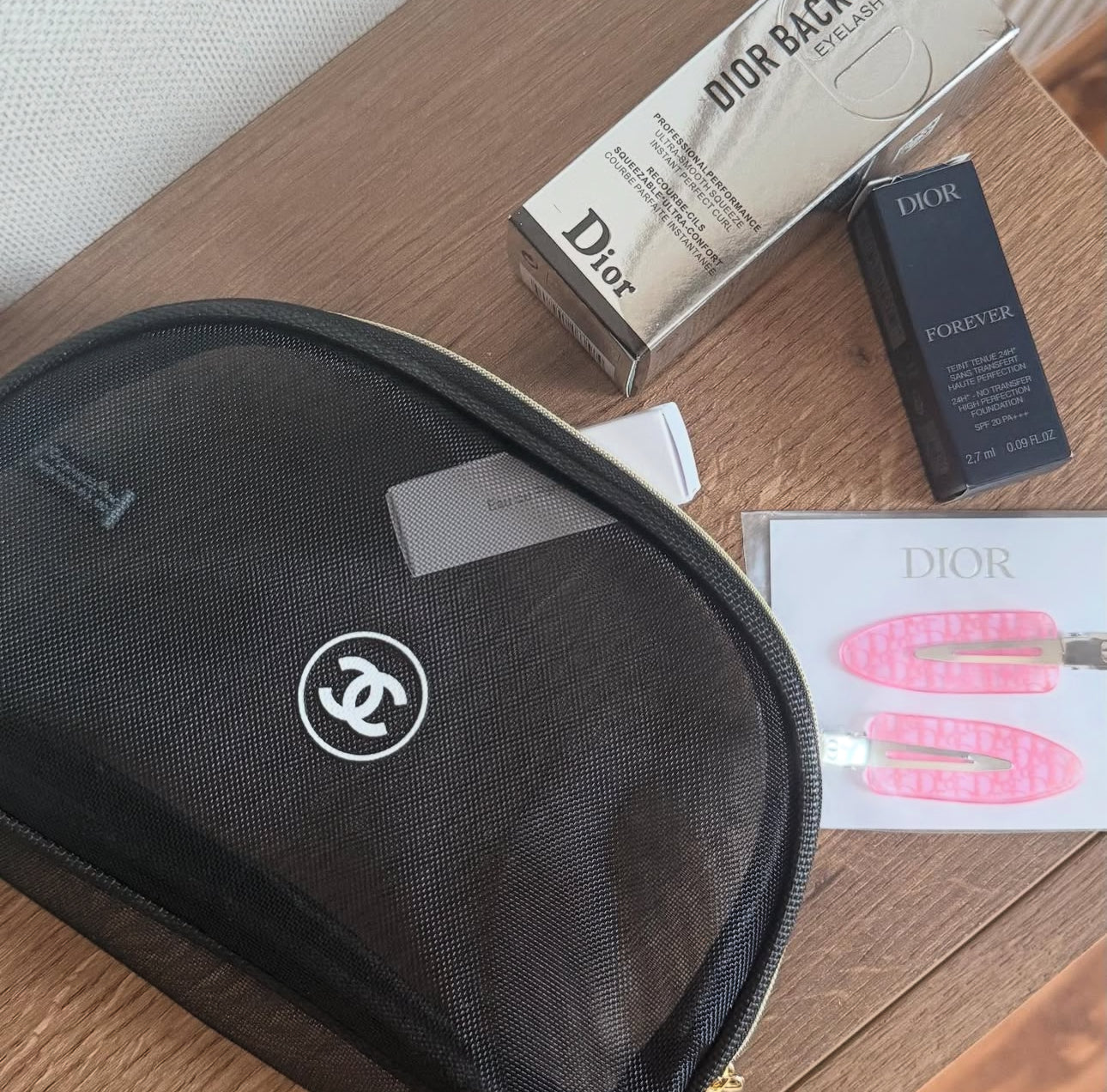 Black Mesh Pouch