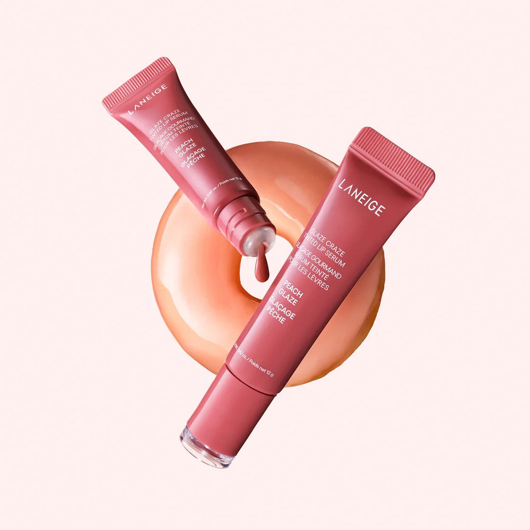 Glaze Craze Tinted Lip Serum - Peach Glaze