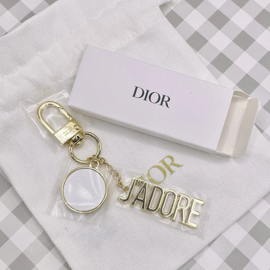 Dior J'adore Keychain Gold