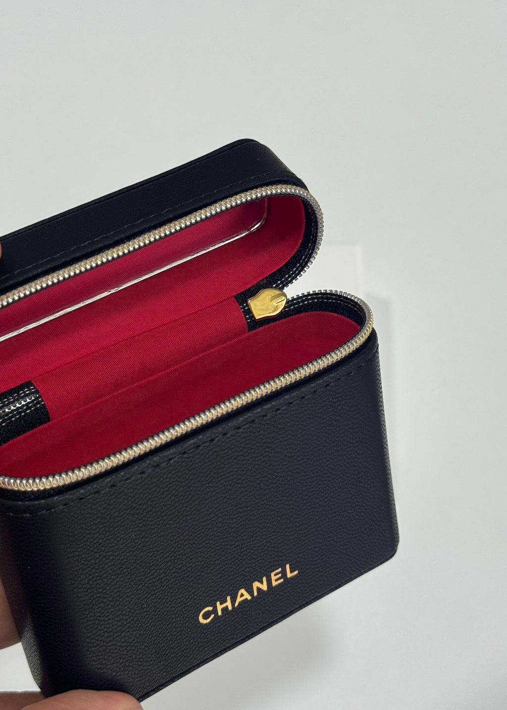 Mini Lipstick Bag - Black