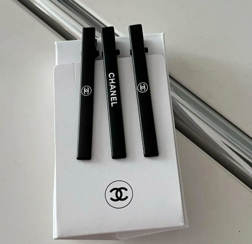 Chanel Hair Clips Set Of 3