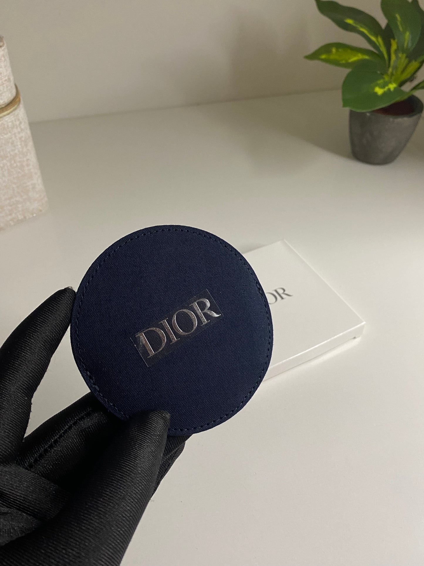 Dior Pocket Mirror Navy