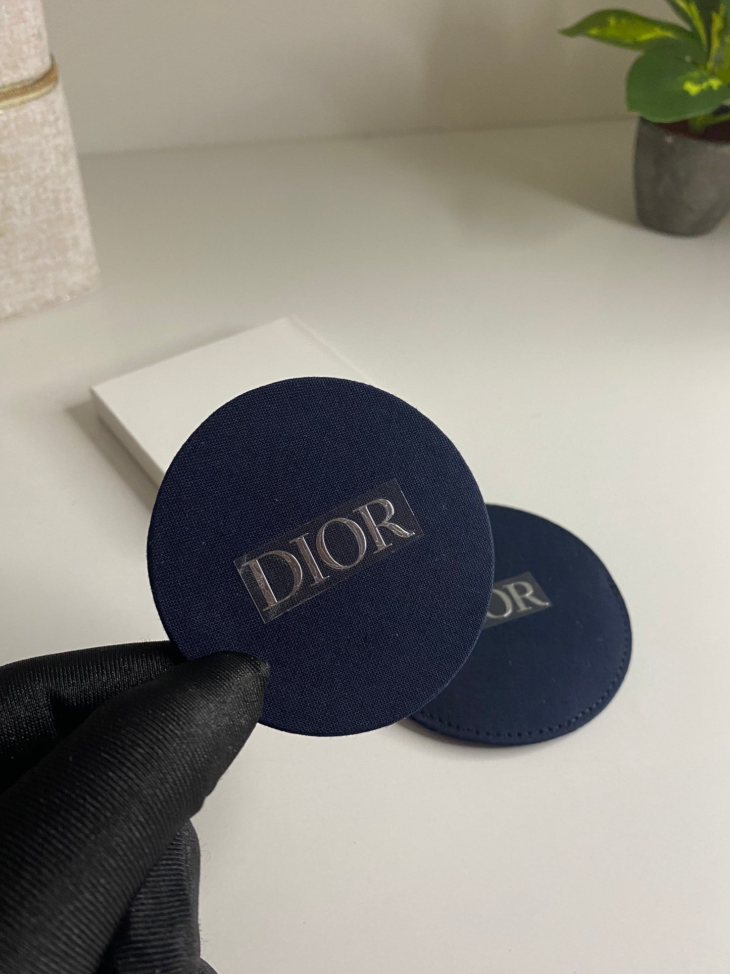 Dior Pocket Mirror Navy