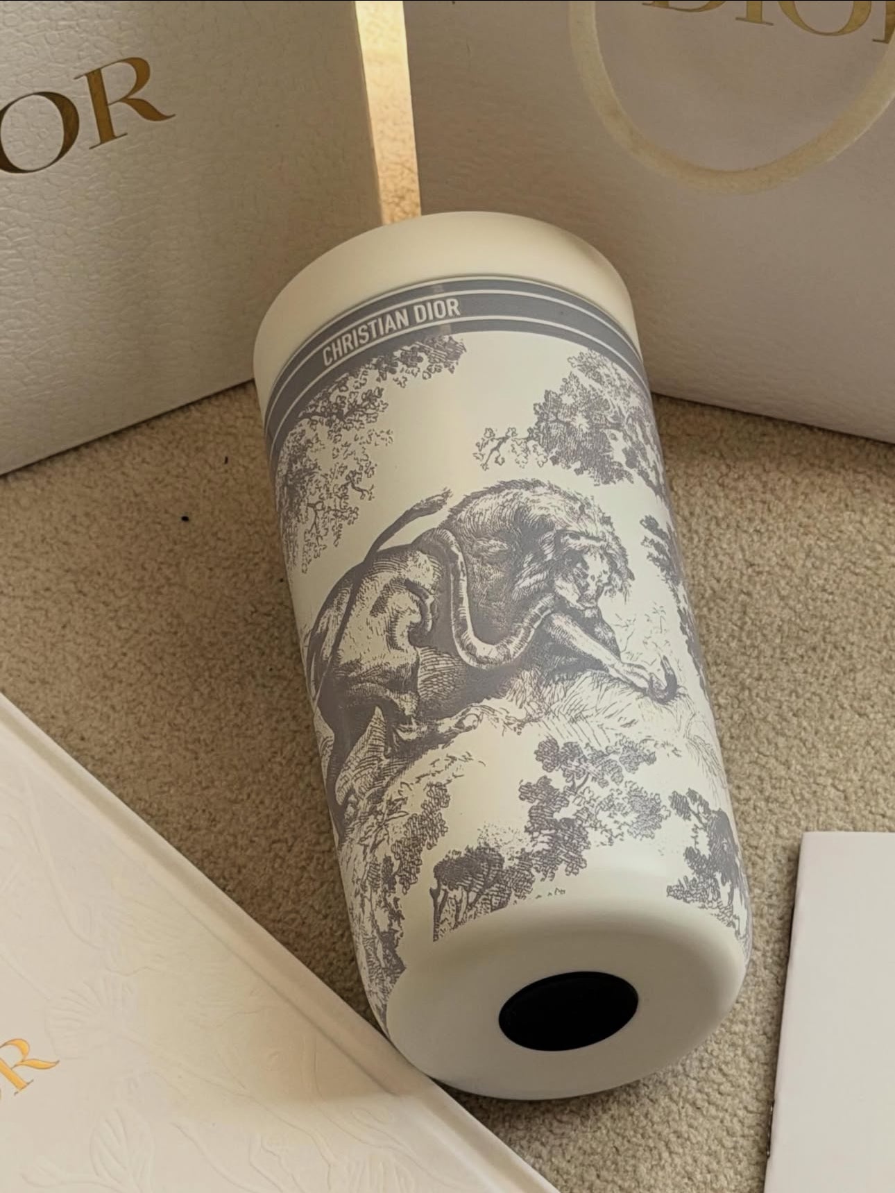 Exclusive Christian Dior Stainless Steel Flask – Makeup Product ae