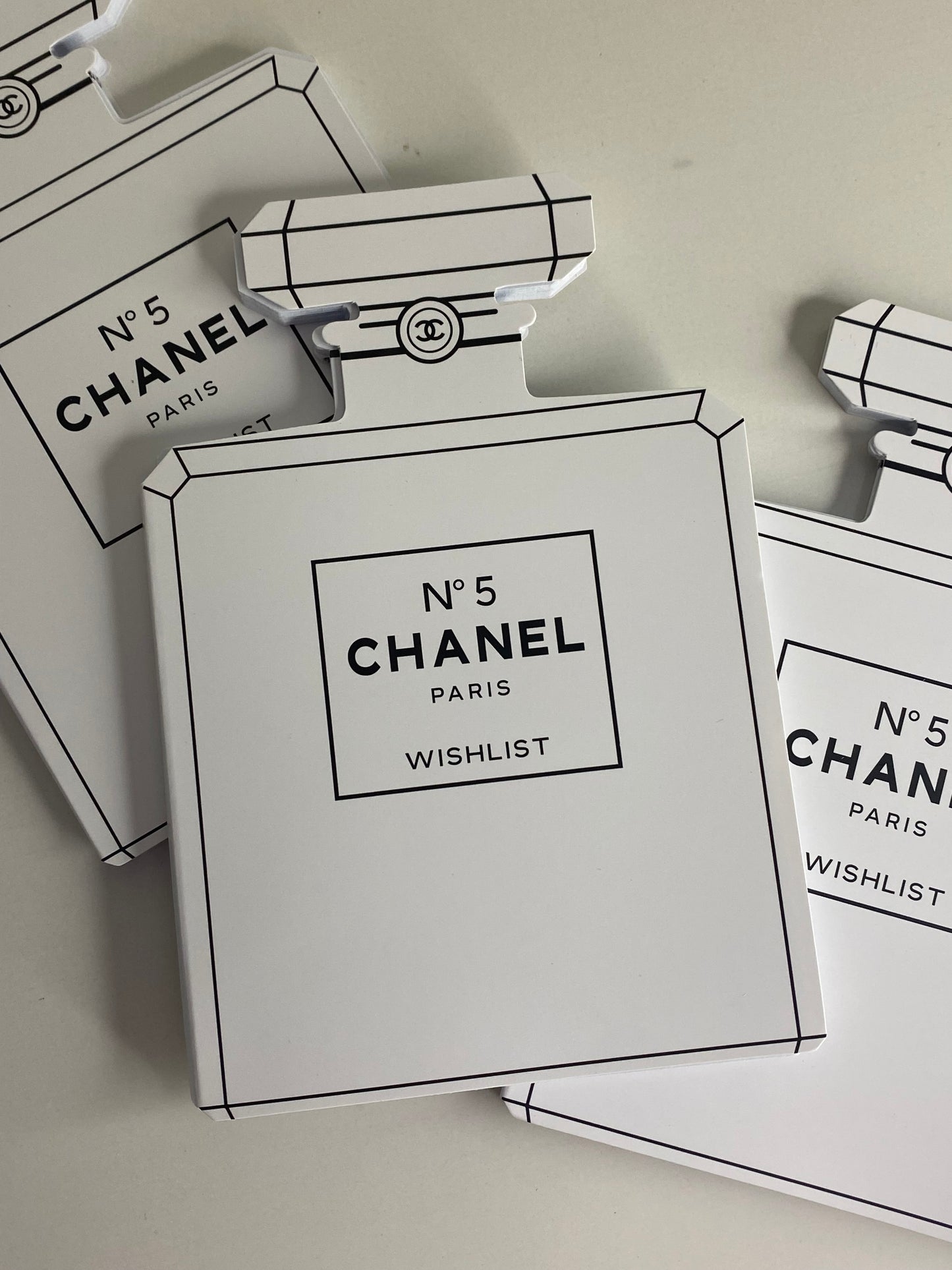 Chanel Wishlist Note