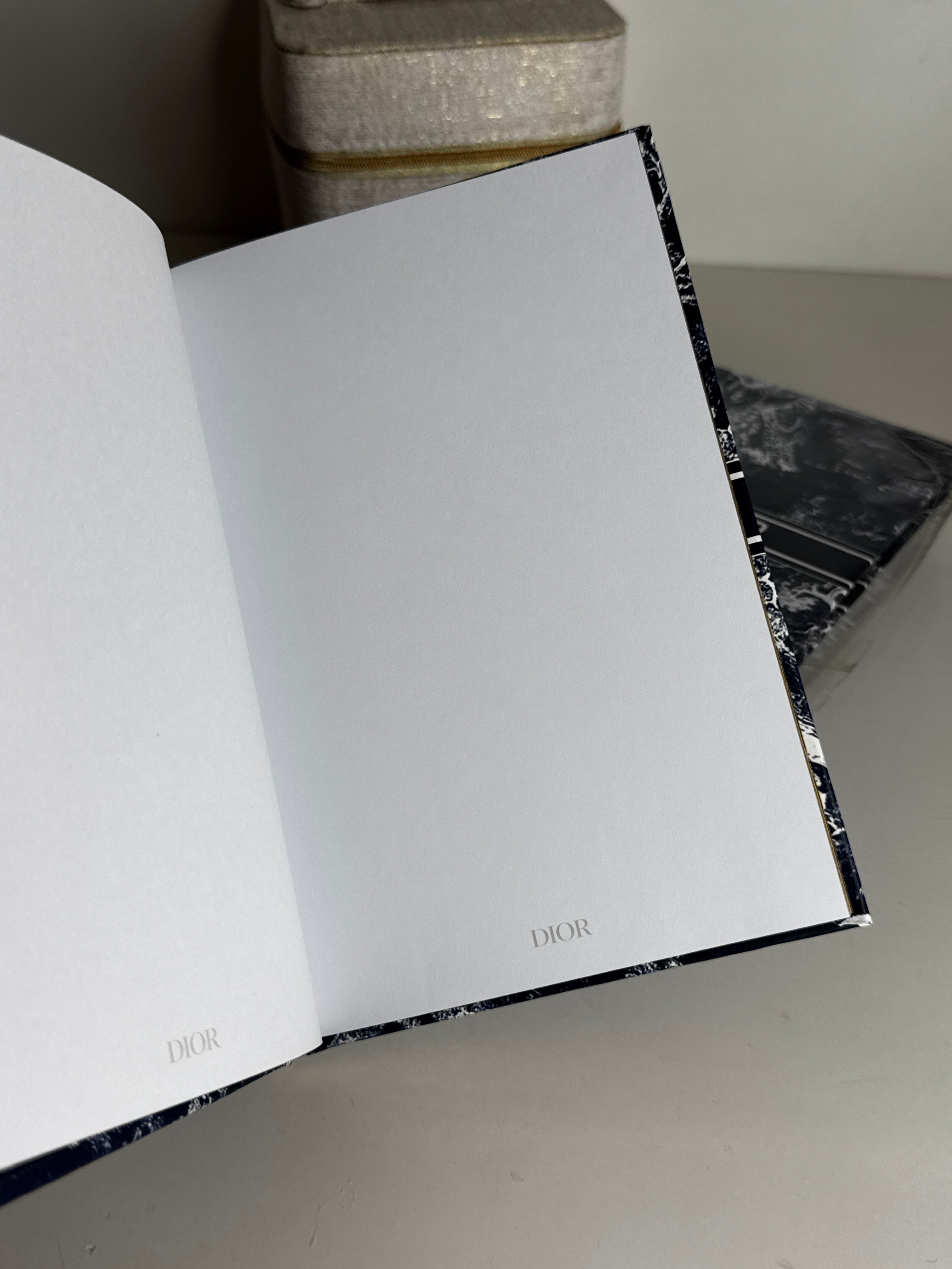 Navy 2023 Toile de Jouy Novelty Notebook