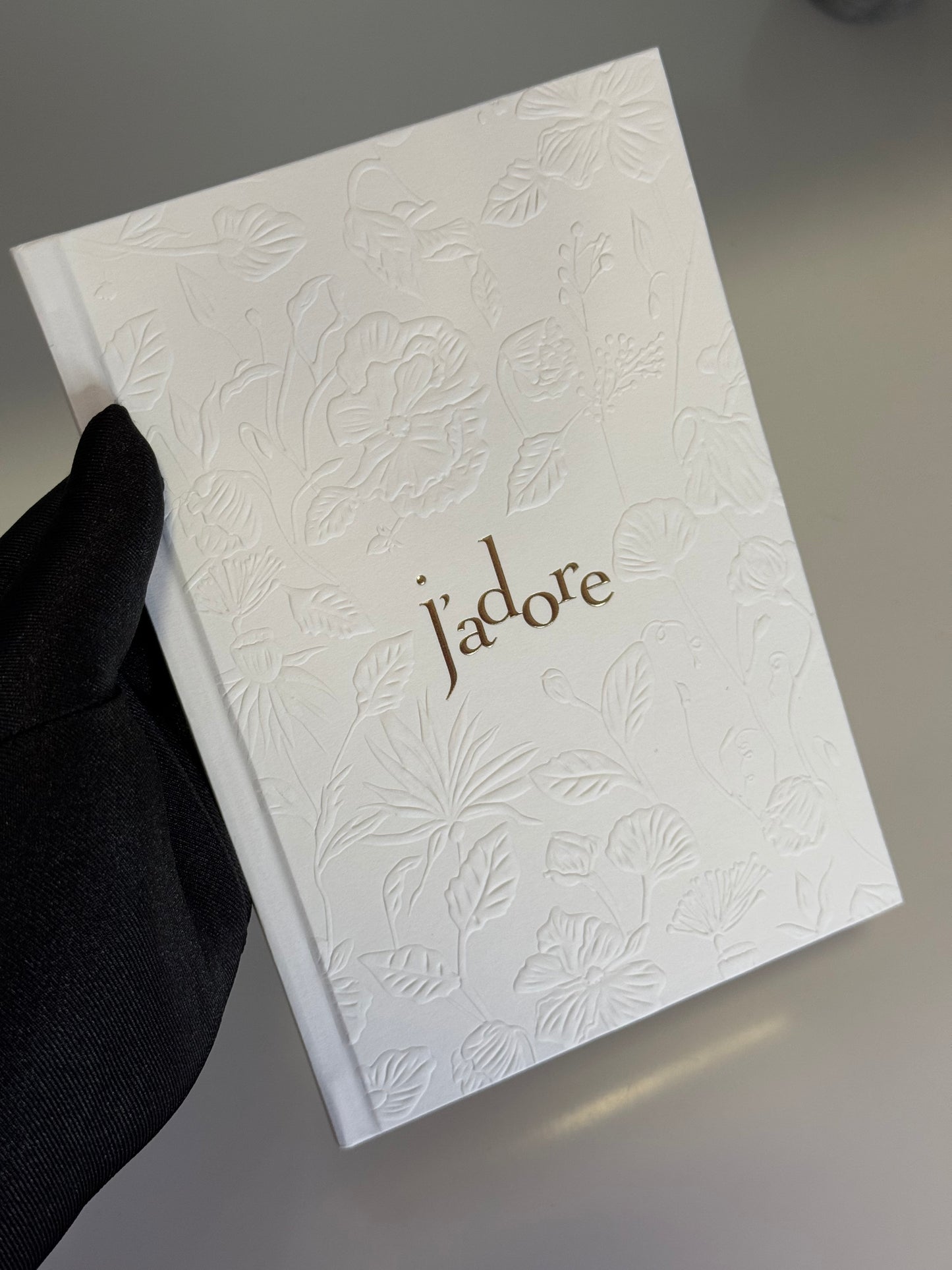 Dior J’adore Floral Embossed Notebook