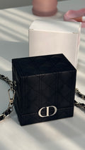 Mini Vanity Crossbody Bag/Case with Chain Strap