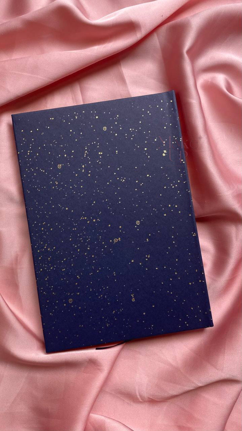 Dior Notebook (Navy & Gold)
