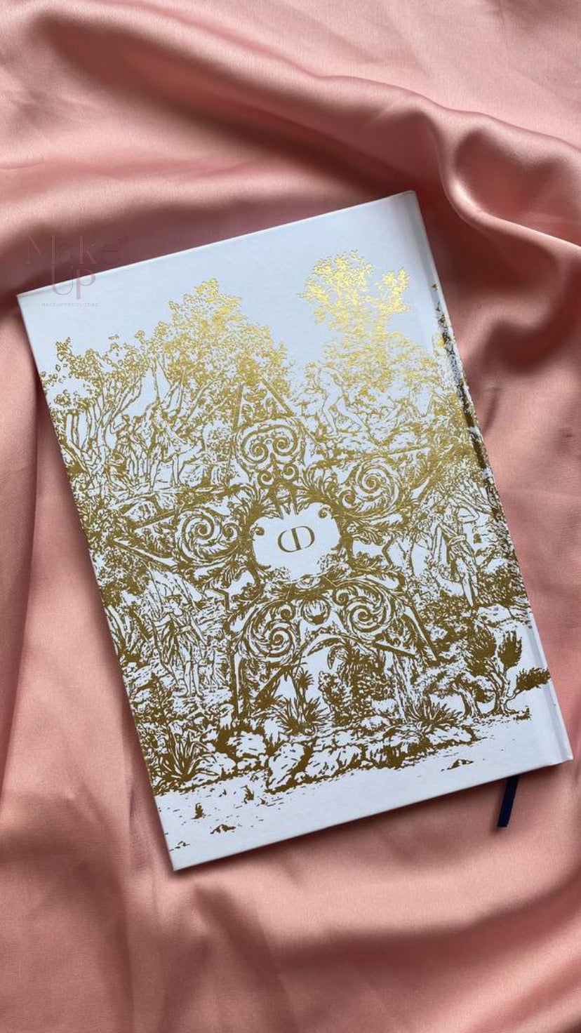 Dior Notebook (White & Gold)