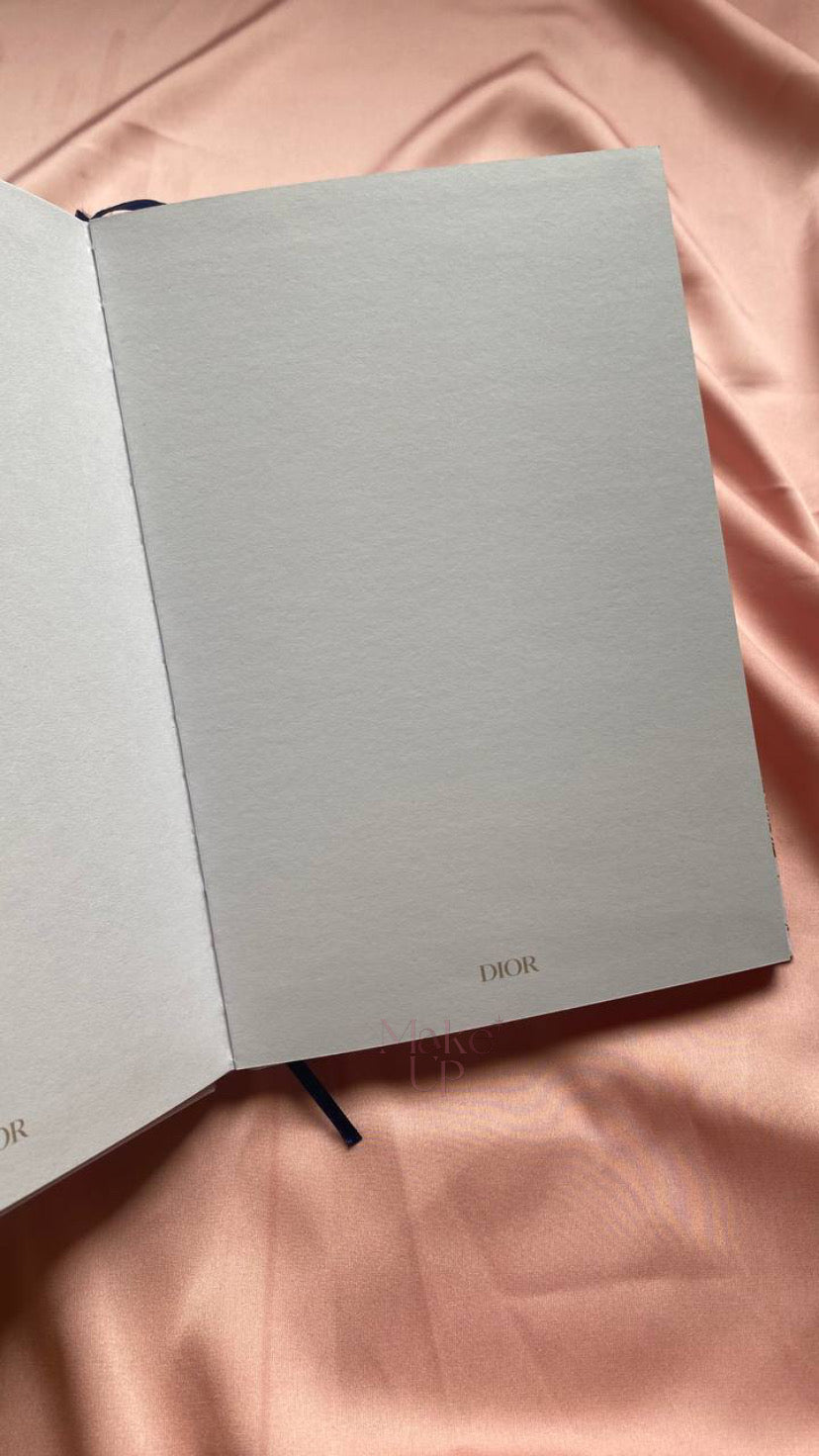 Dior Notebook (White & Gold)