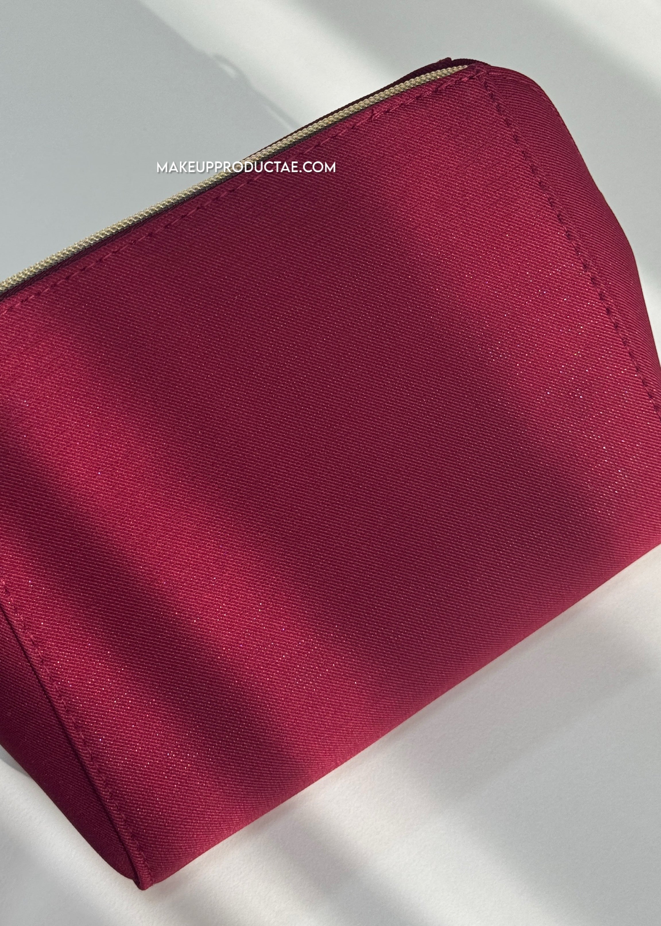 Burgundy Cosmetic Pouch