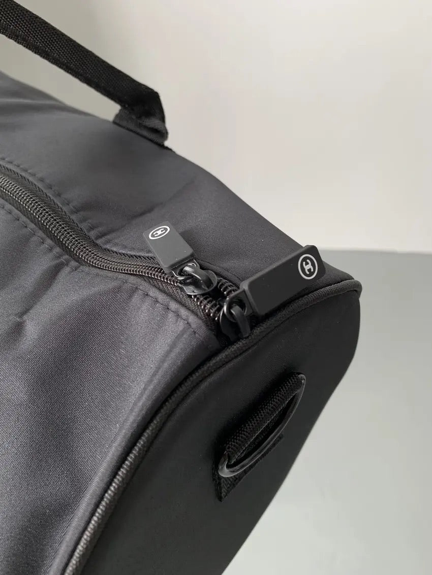 Chanel travel/gym bag - white logo