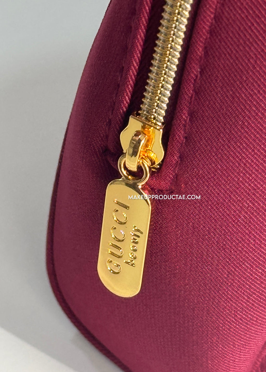 Burgundy Cosmetic Pouch