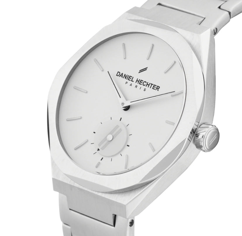 Fusion Man Silver White Watch