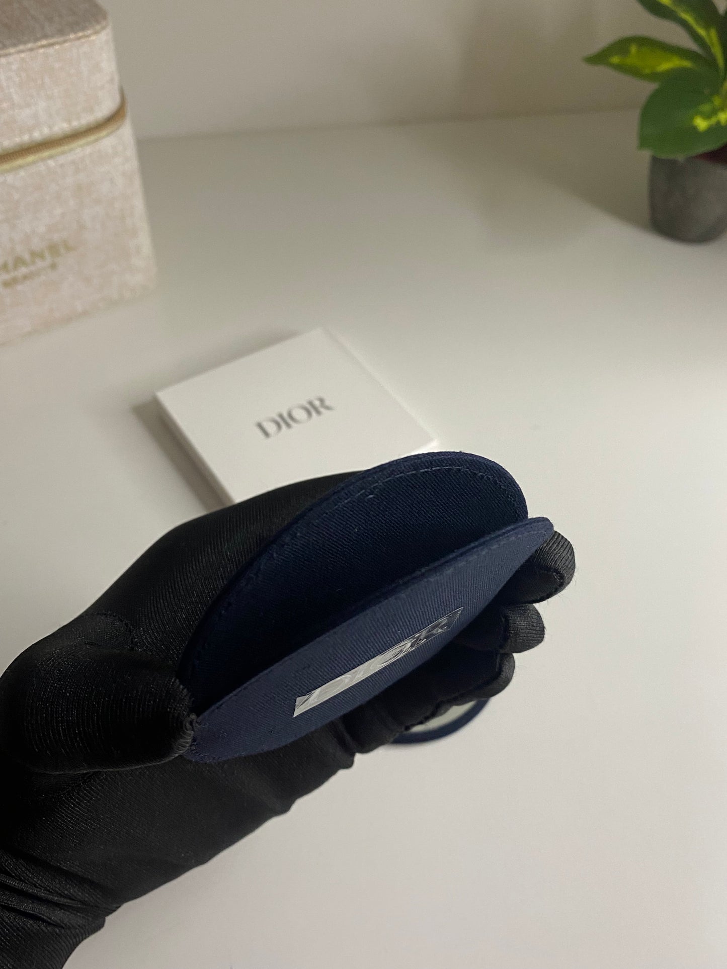 Dior Pocket Mirror Navy