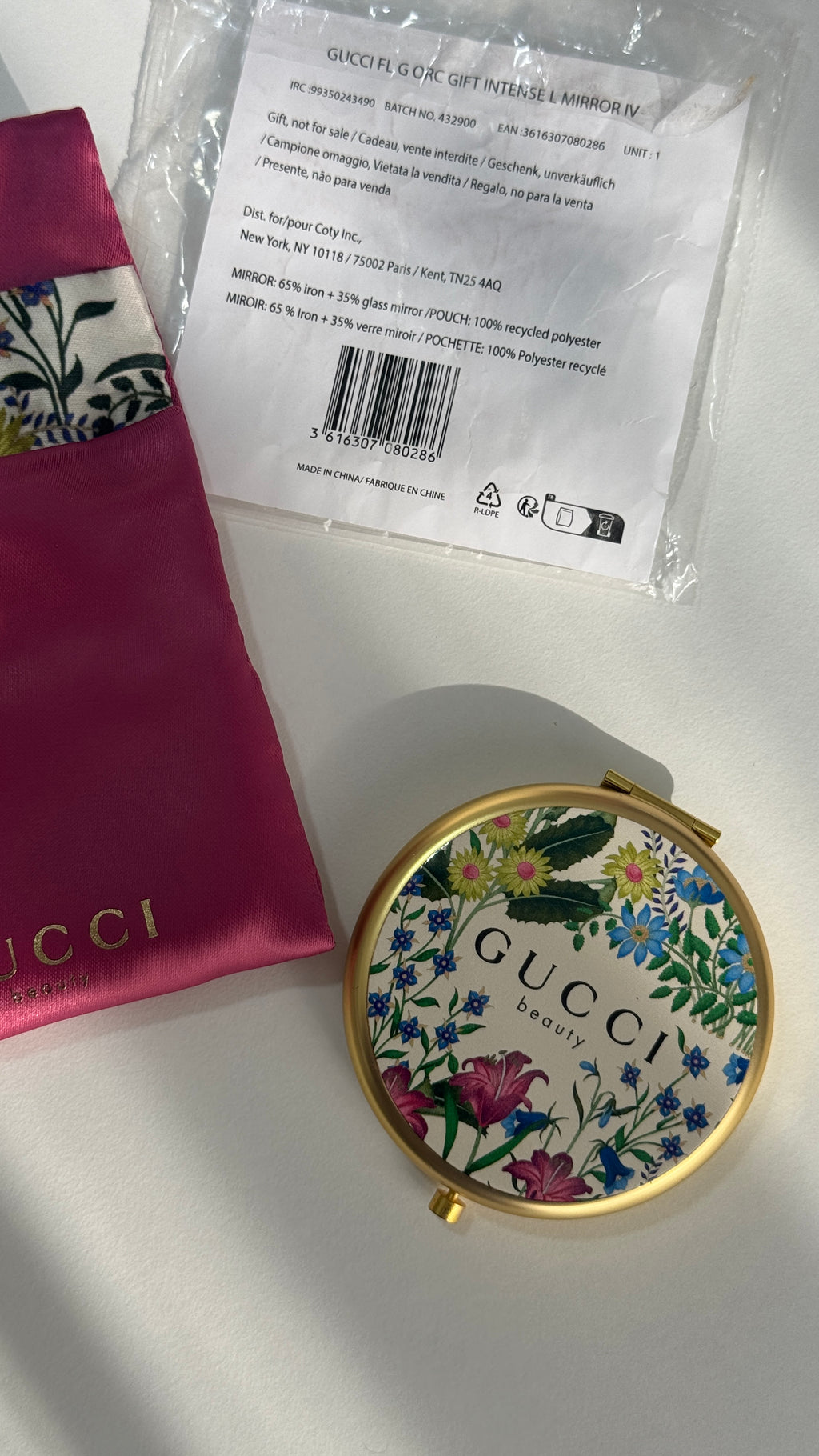 Gucci Floral Mirror