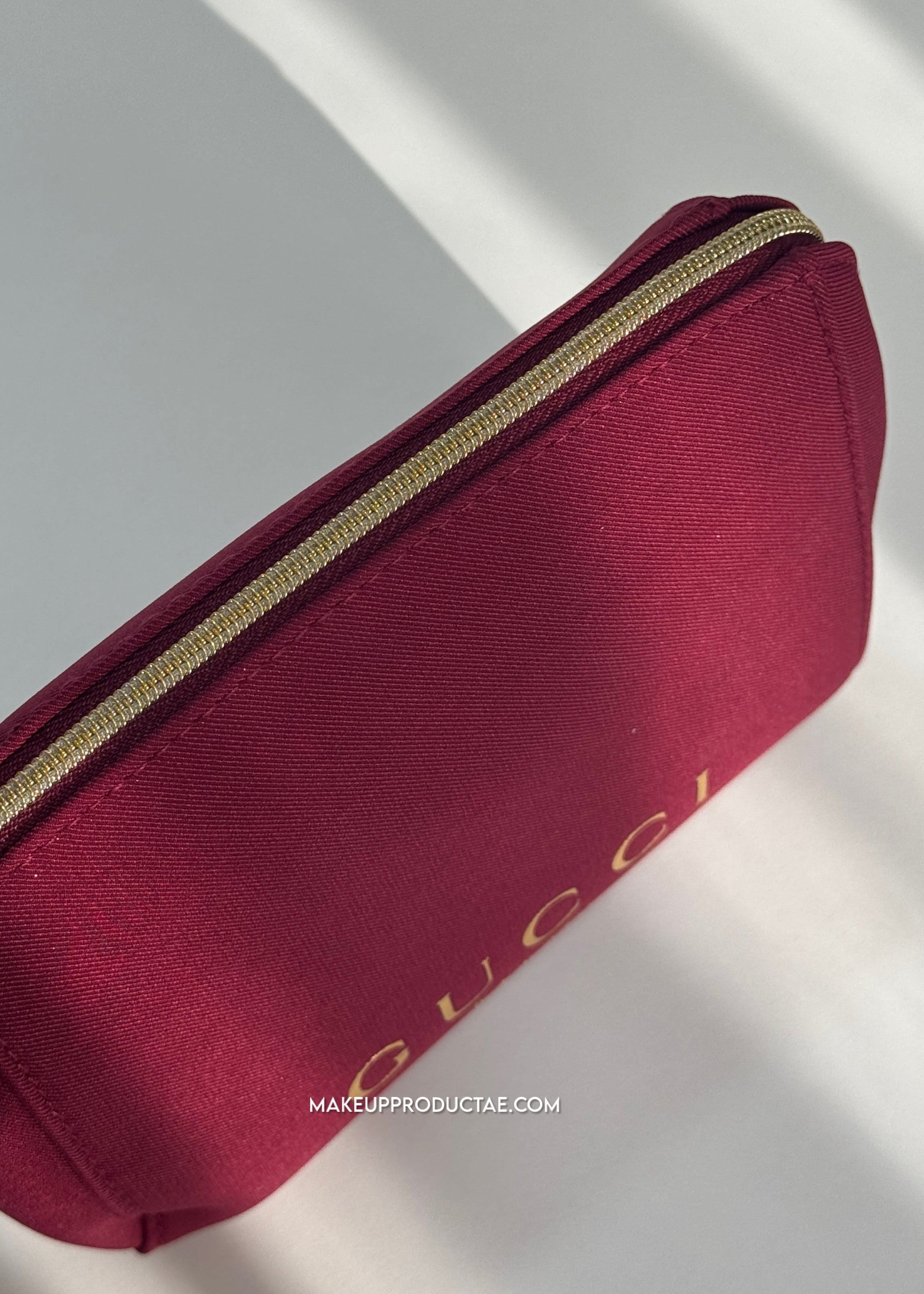 Burgundy Cosmetic Pouch