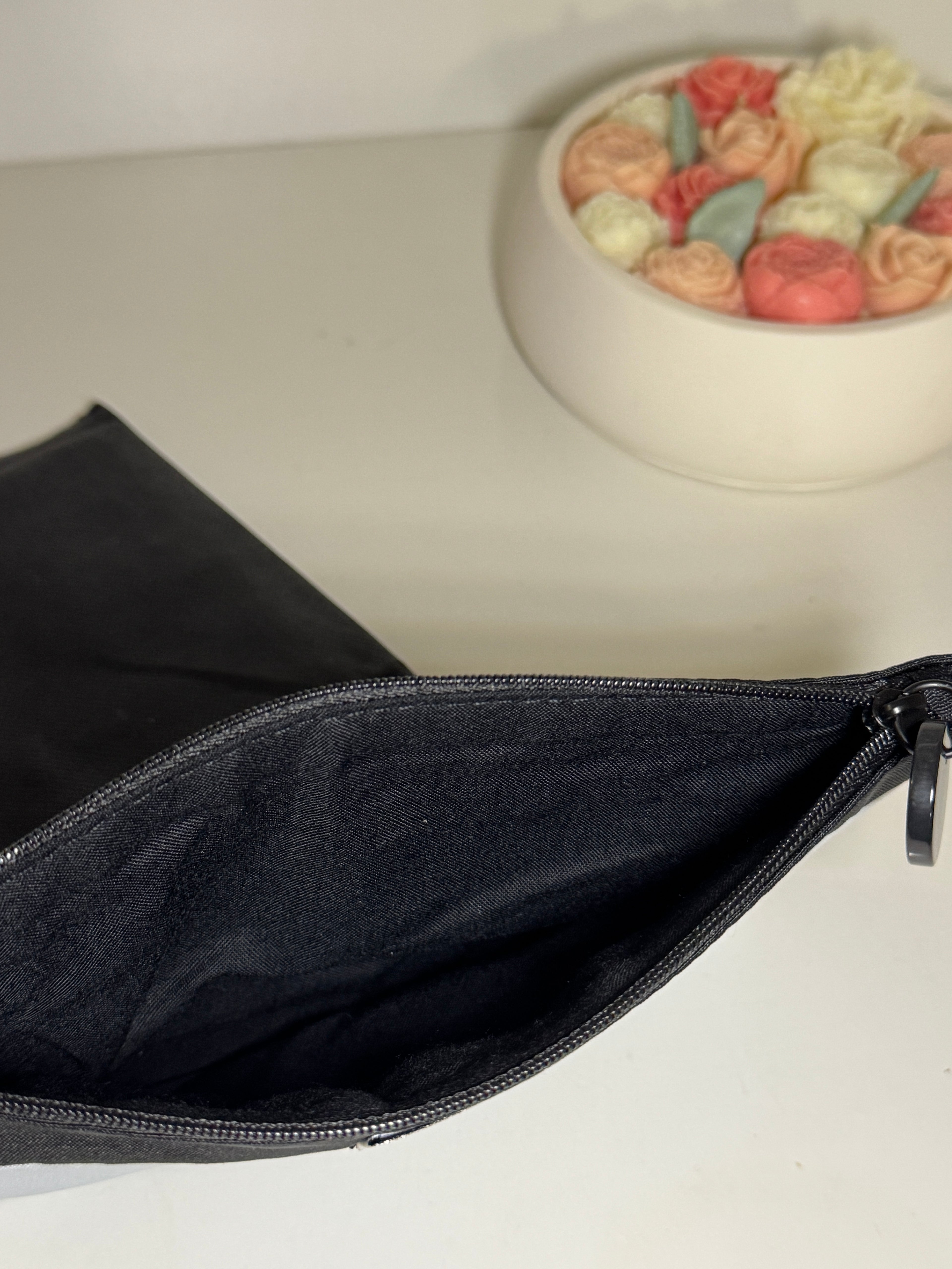 Light Blue Makeup Bag/Pocuh