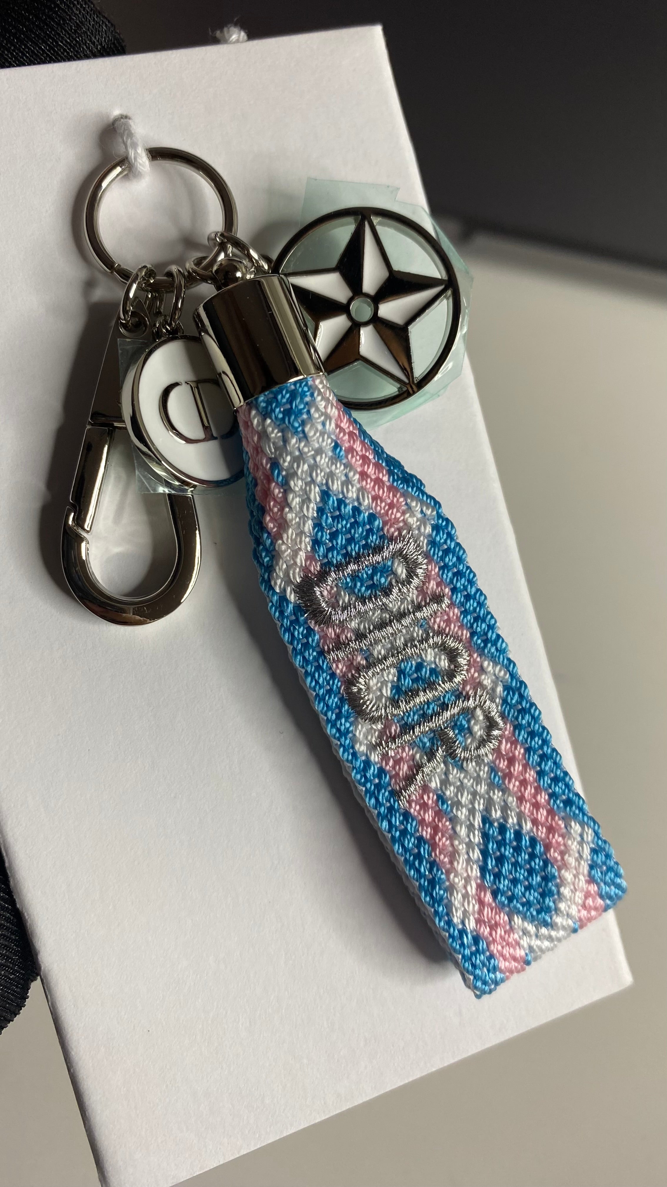 Dior popular keychain