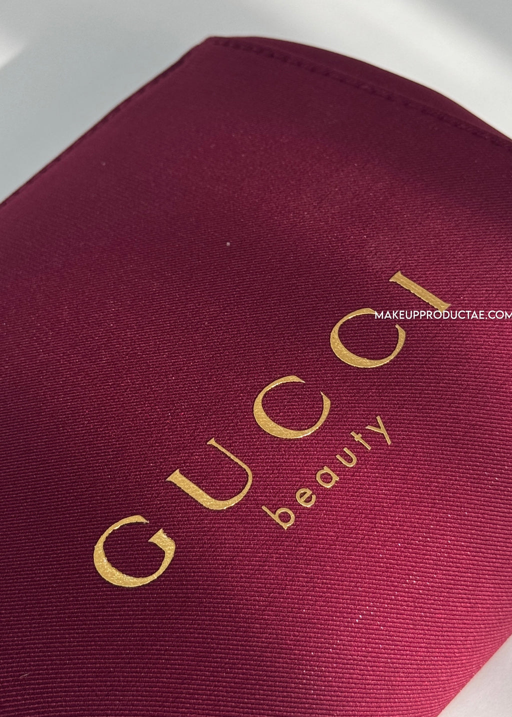 Burgundy Cosmetic Pouch