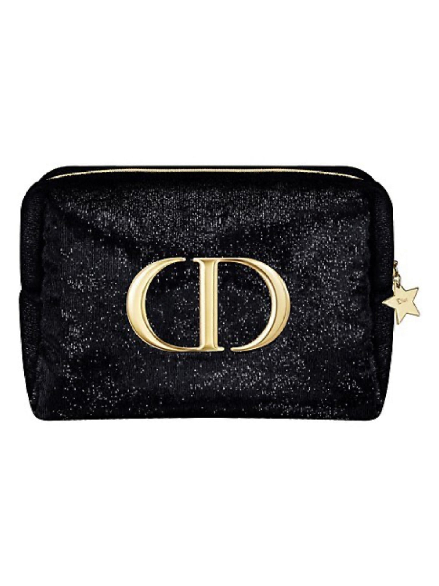 Dior CD Shiny Bag With Long Gold Strap (S Size)