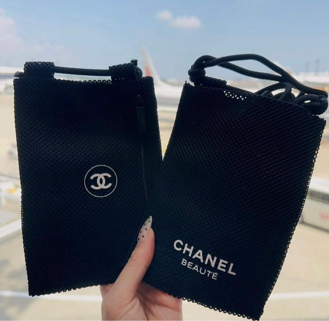 Chanel Passport/Phone Holder Crossbody Bag/Pouch