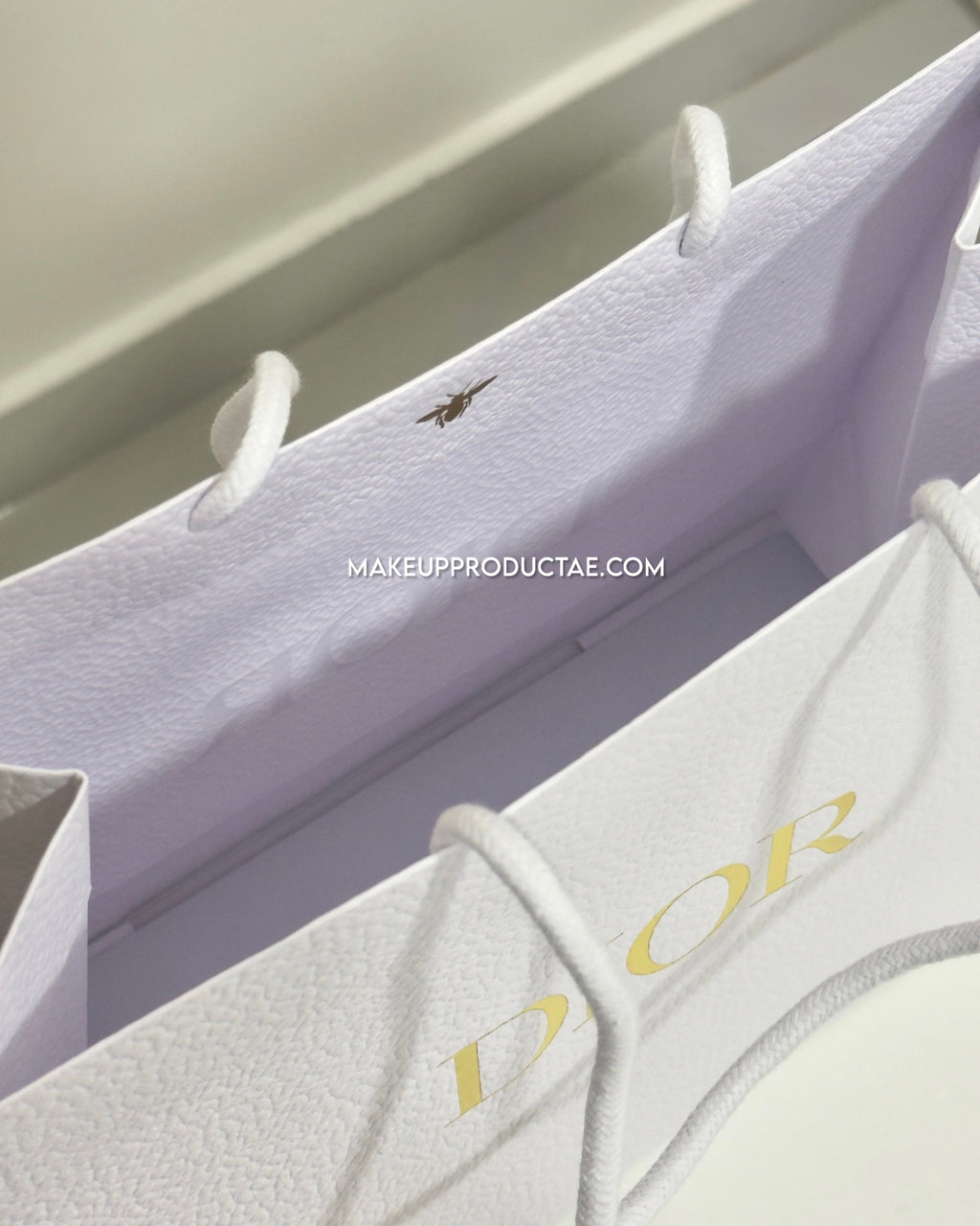 Dior White Paper/Gift Bag - L Size