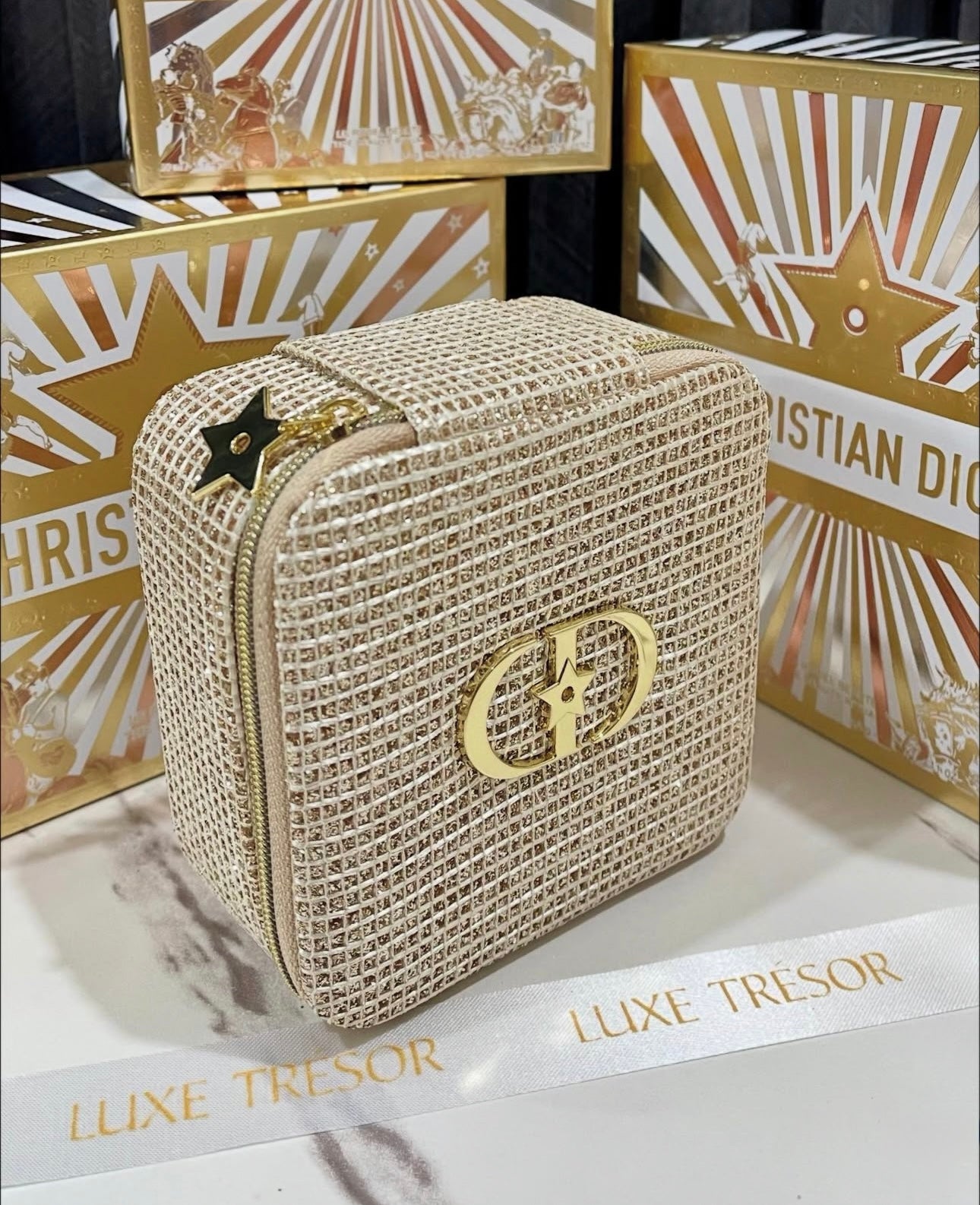 Gold Jewelry Case