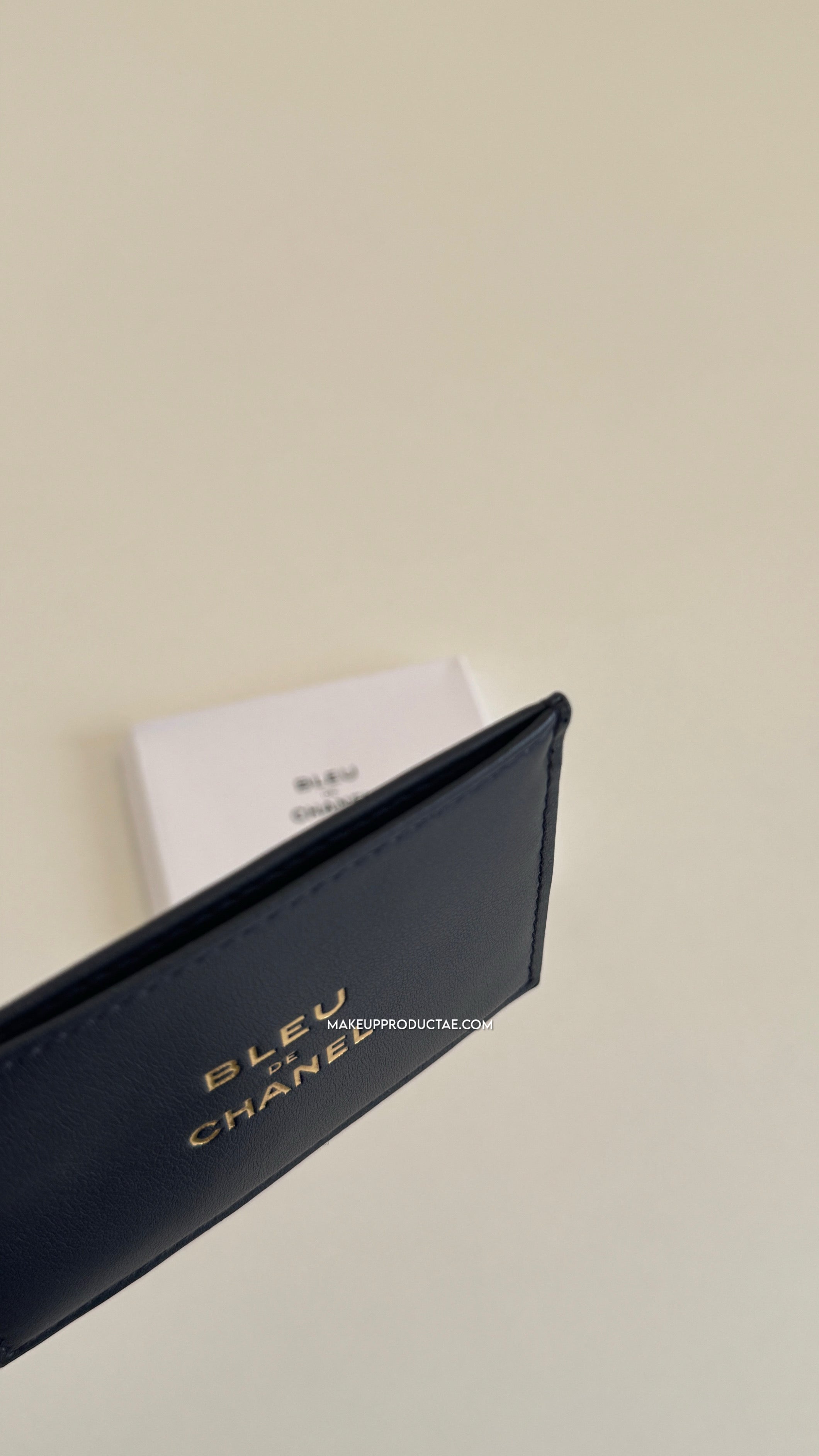 Chanel Bleu Card Holder - Black