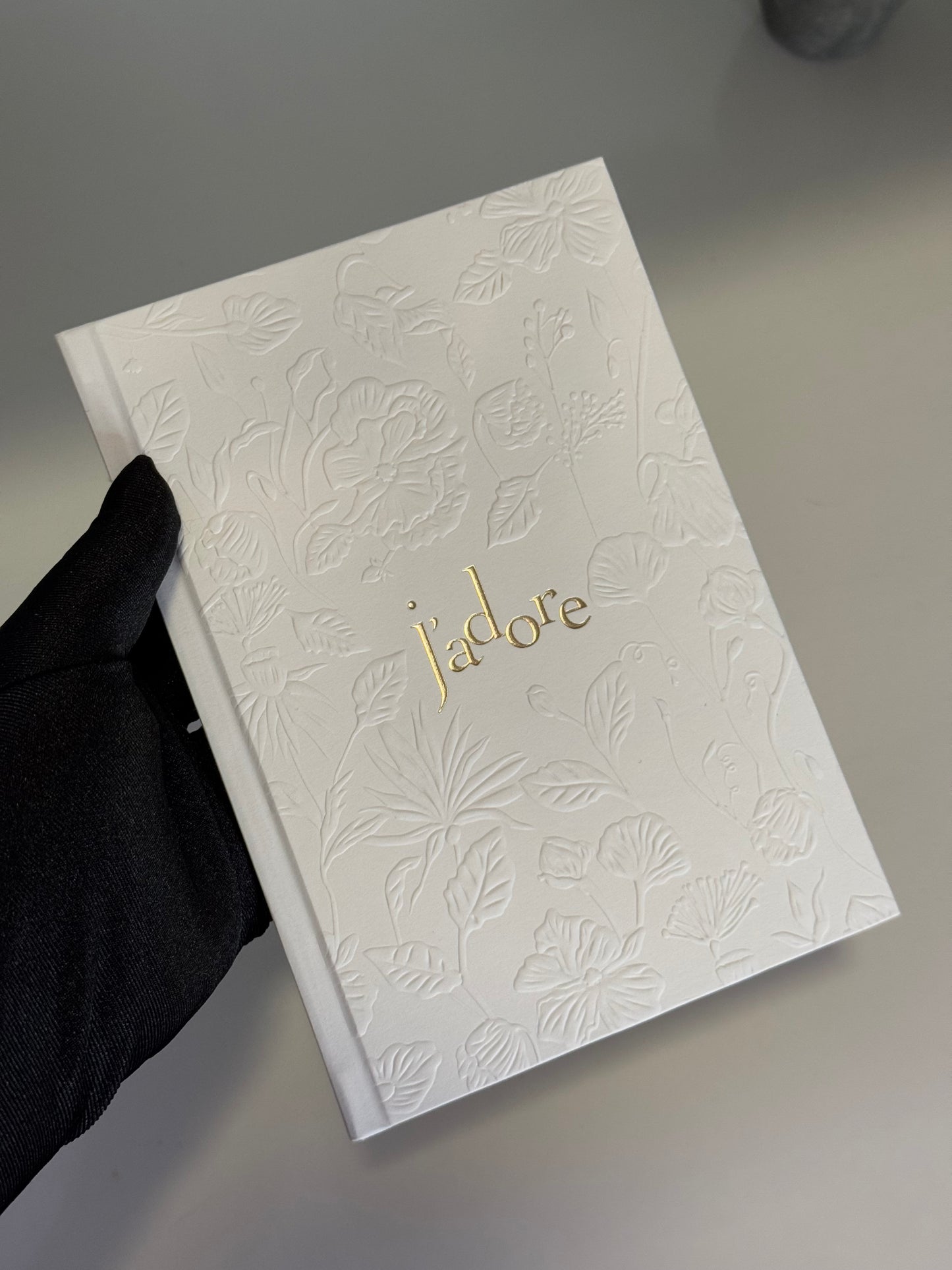 Dior J’adore Floral Embossed Notebook