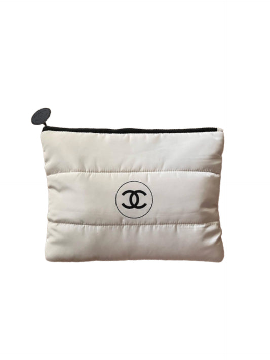 Chanel Les Beiges Puffy Pouch (Bag) - Beige