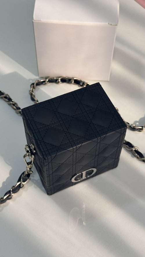 Mini Vanity Crossbody Bag/Case with Chain Strap