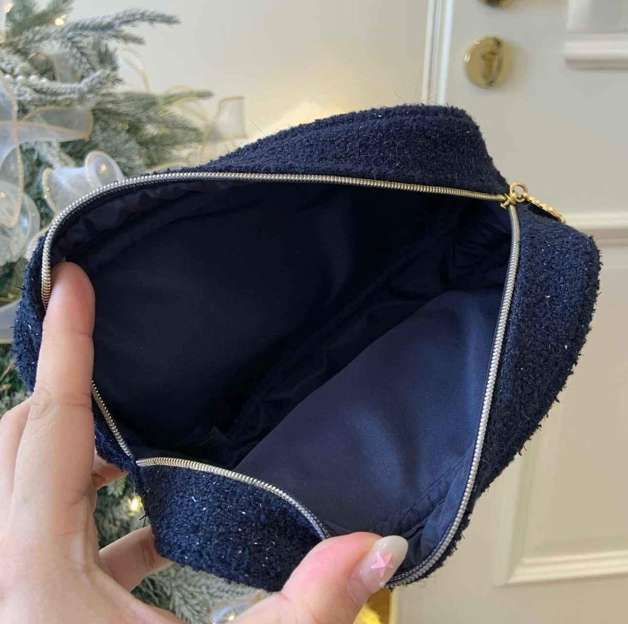 Holiday 2025 Pouch - Navy
