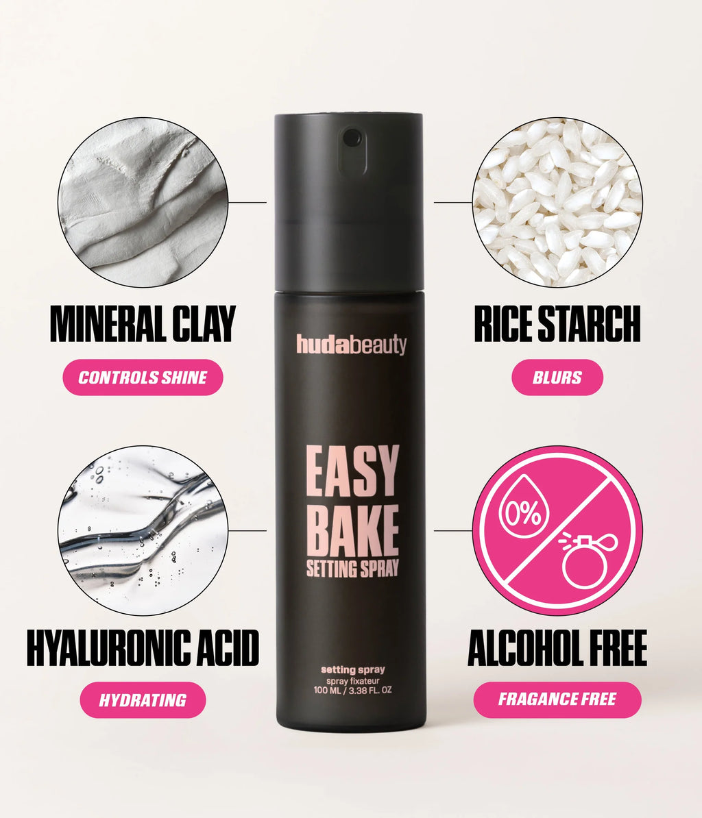 Easy Bake Setting Spray with 16-Hour Wear 100ml