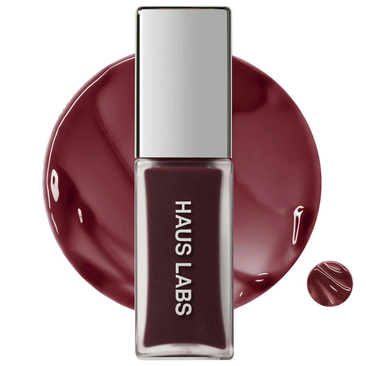 PhD Hybrid Lip Glaze Plumping Gloss / Fig - warm deep brown