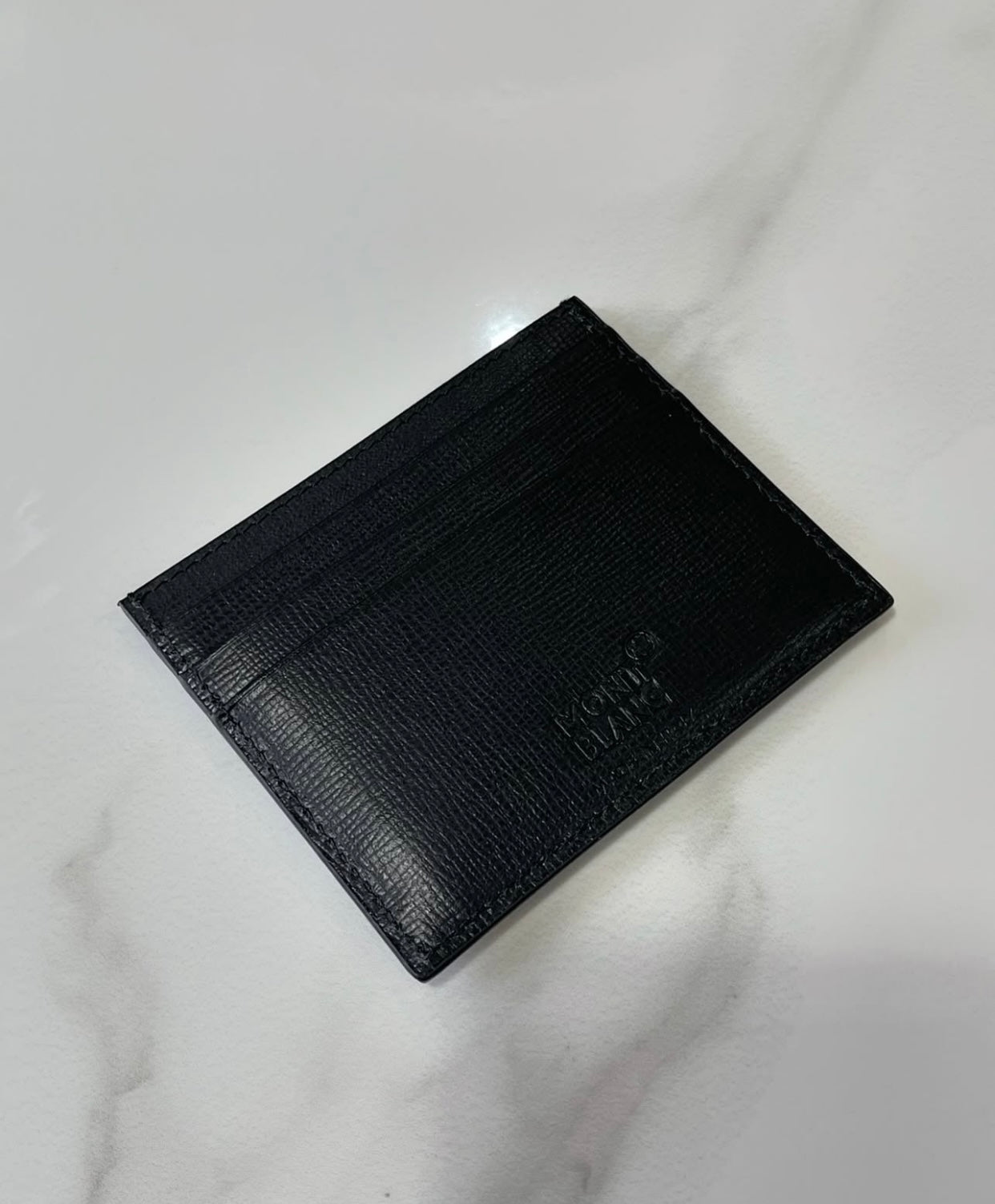 Montblanc card holder 6cc black