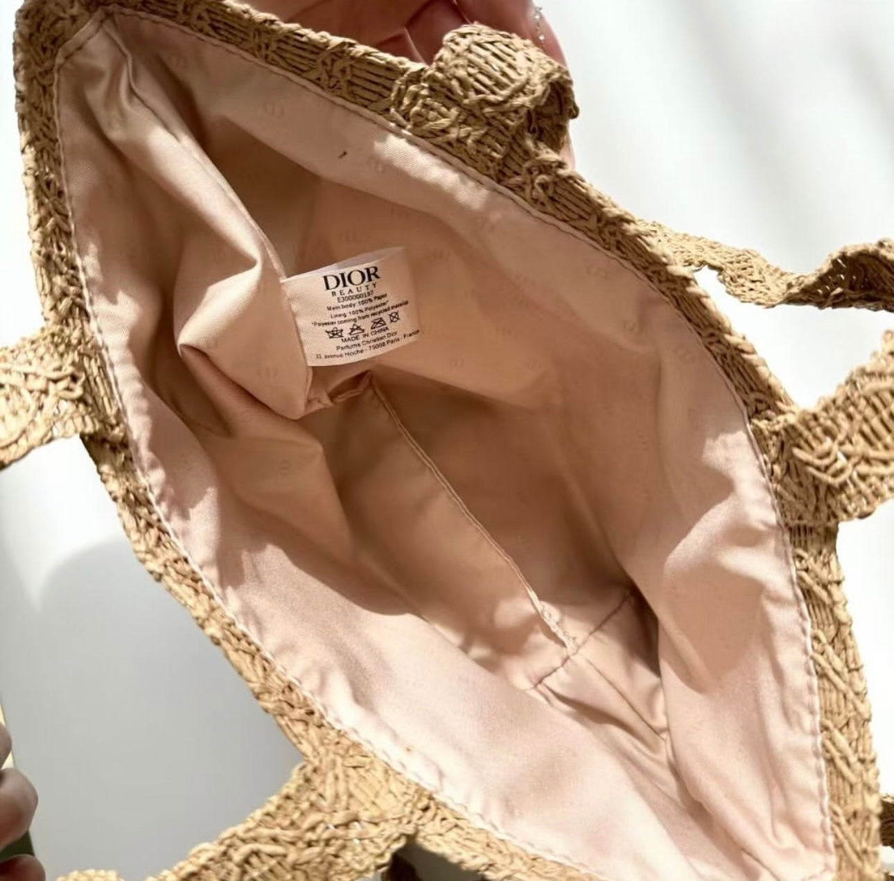 Rattan mini tote bag 2025