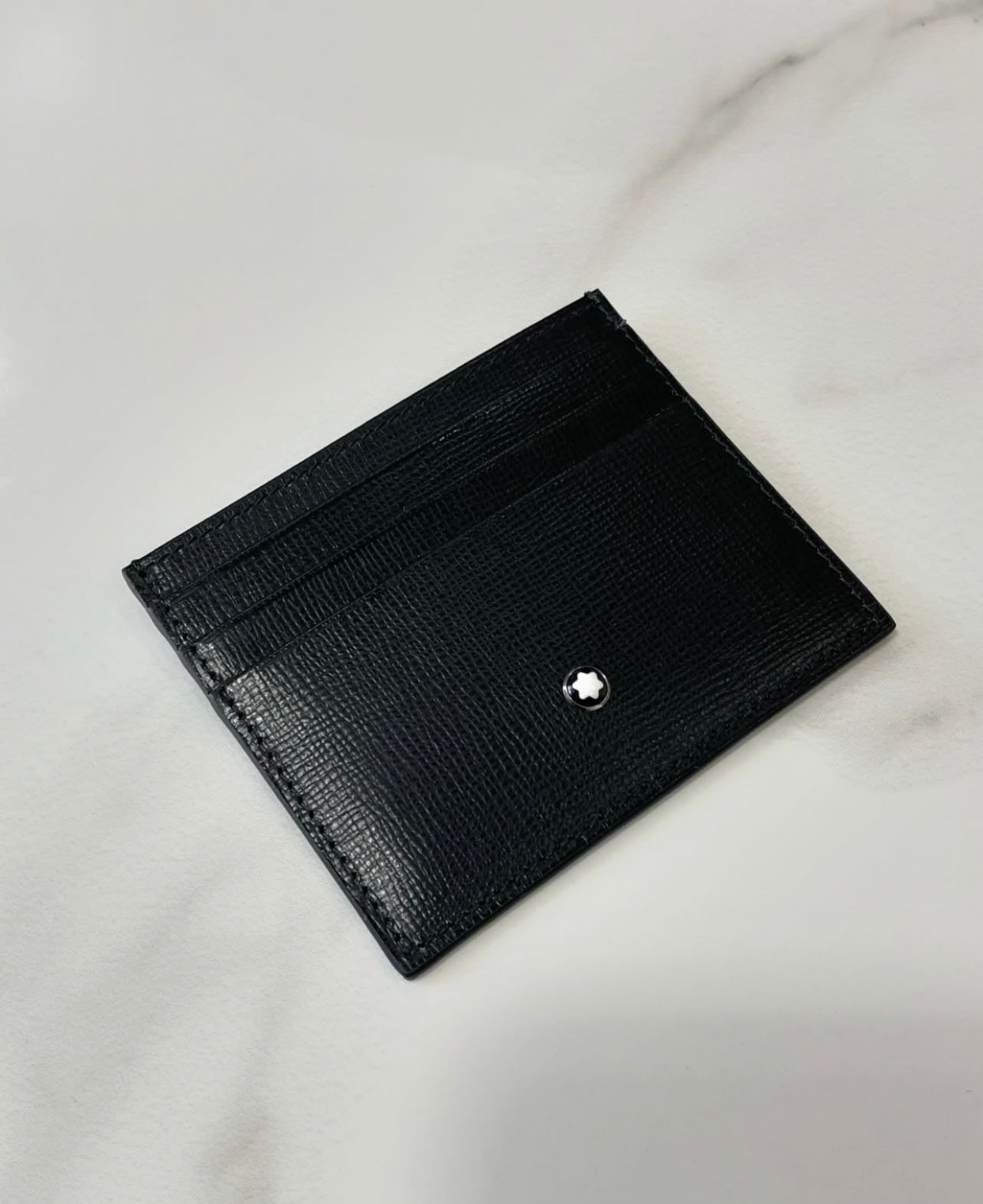 Montblanc card holder 6cc black