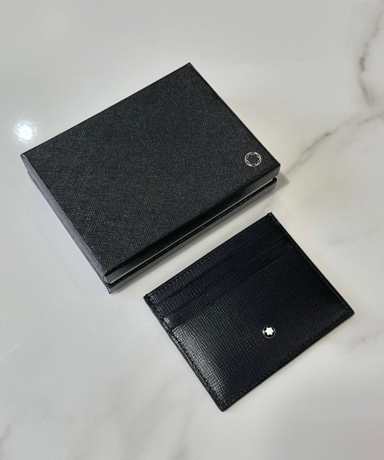 Montblanc card holder 6cc black